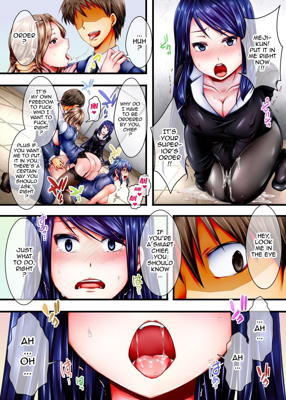 Hentai Manga Comic-Because of the Perverted Pheromone Drink, I've Suddenly Become-Read-17